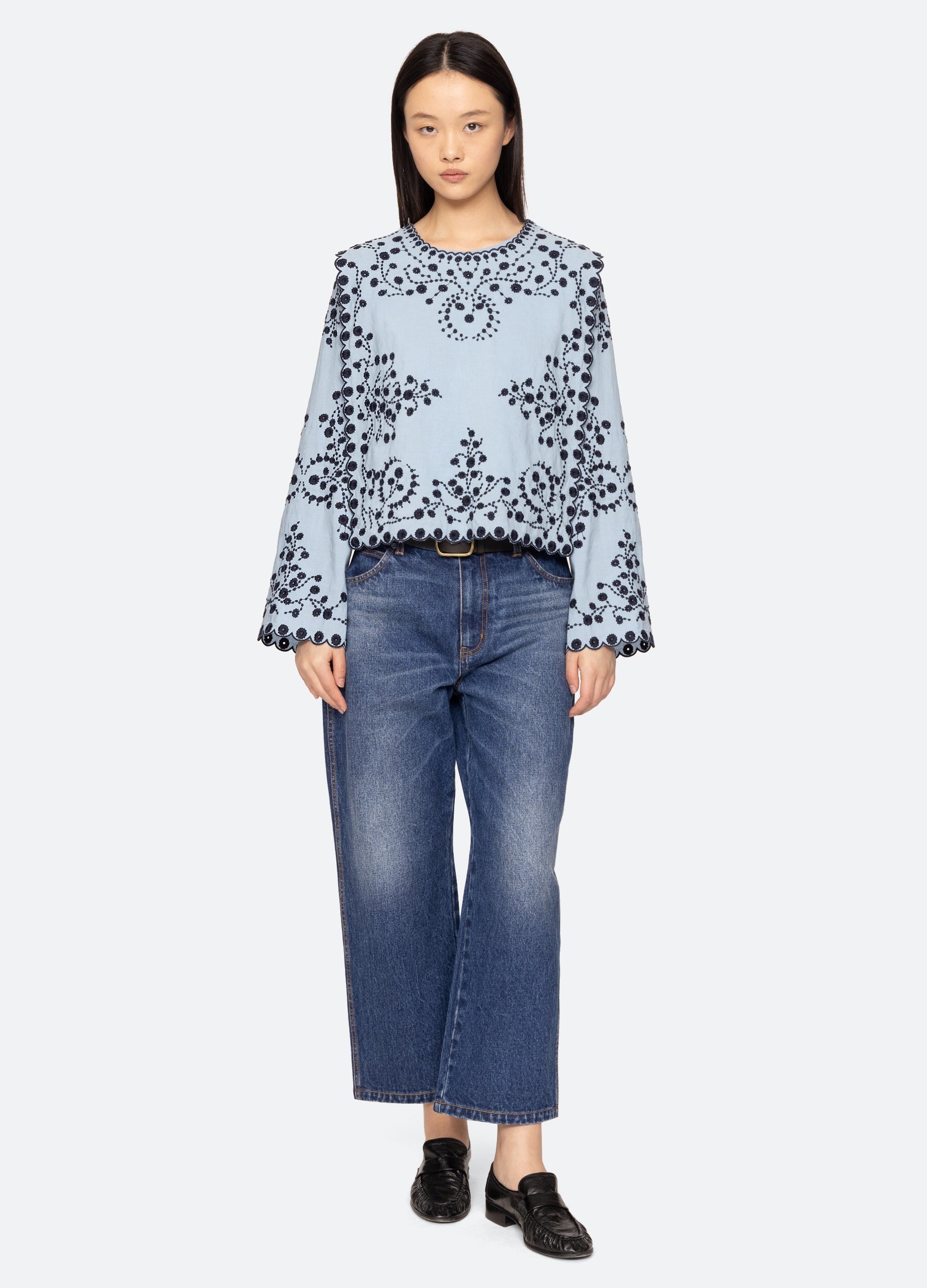 Sea New York Frances Top - Blue