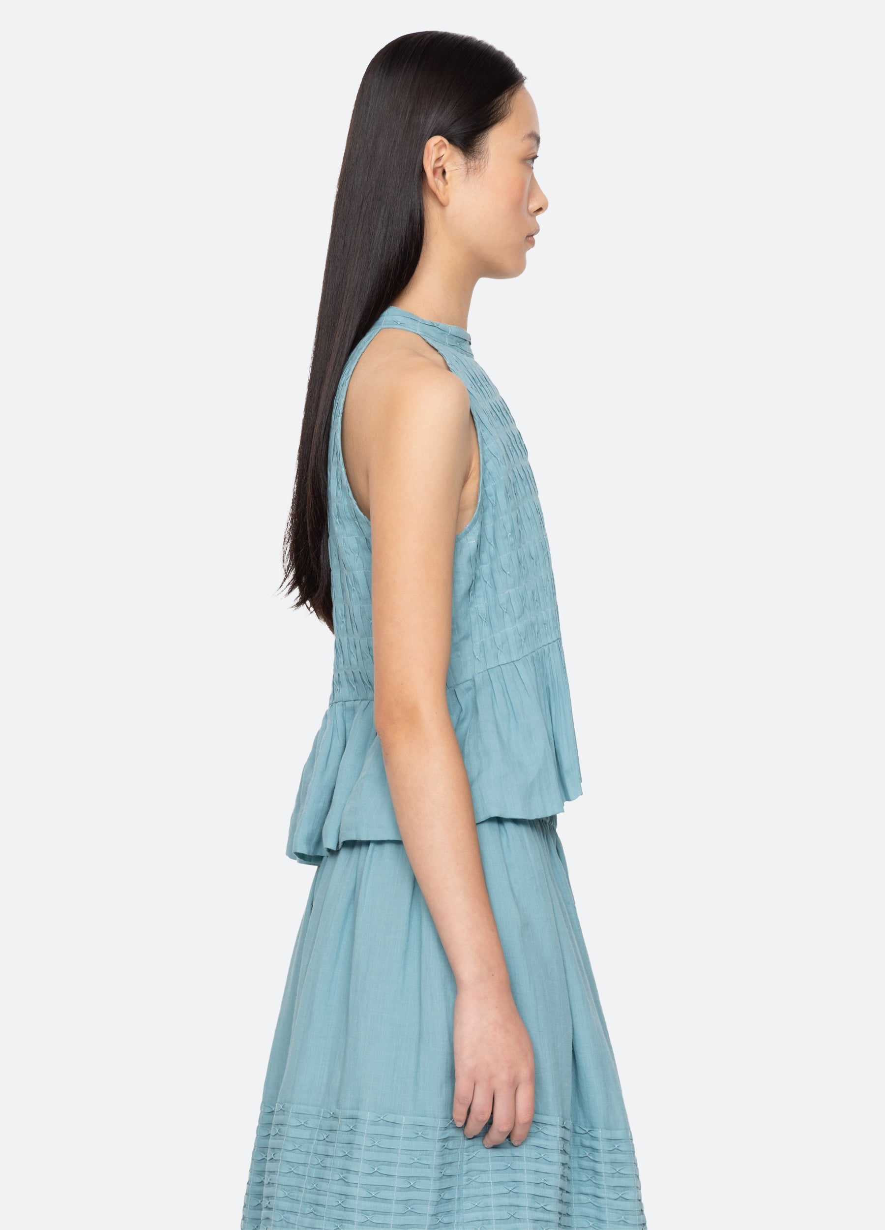Sea New York Violet Tank - Blue