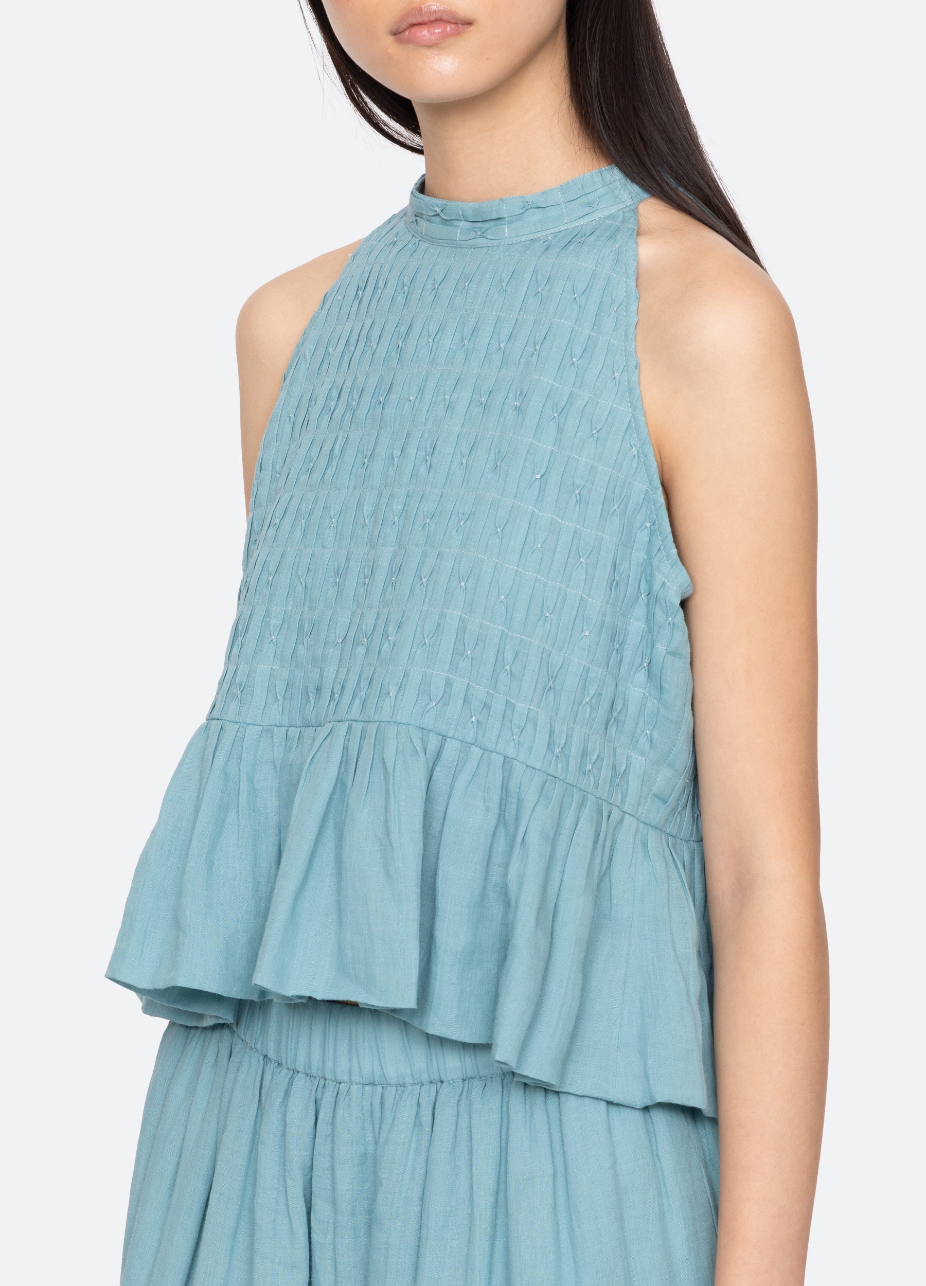 Sea New York Violet Tank - Blue