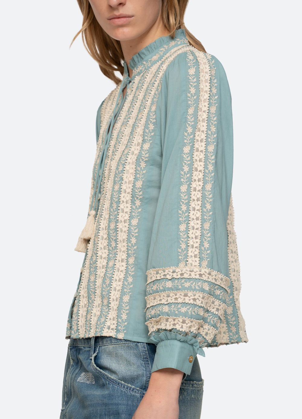 Sea New York Kirsten L/S Top - Sky