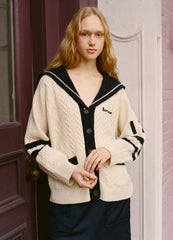 Sea New York Maren Cardigan - Cream