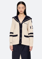 Sea New York Maren Cardigan - Cream