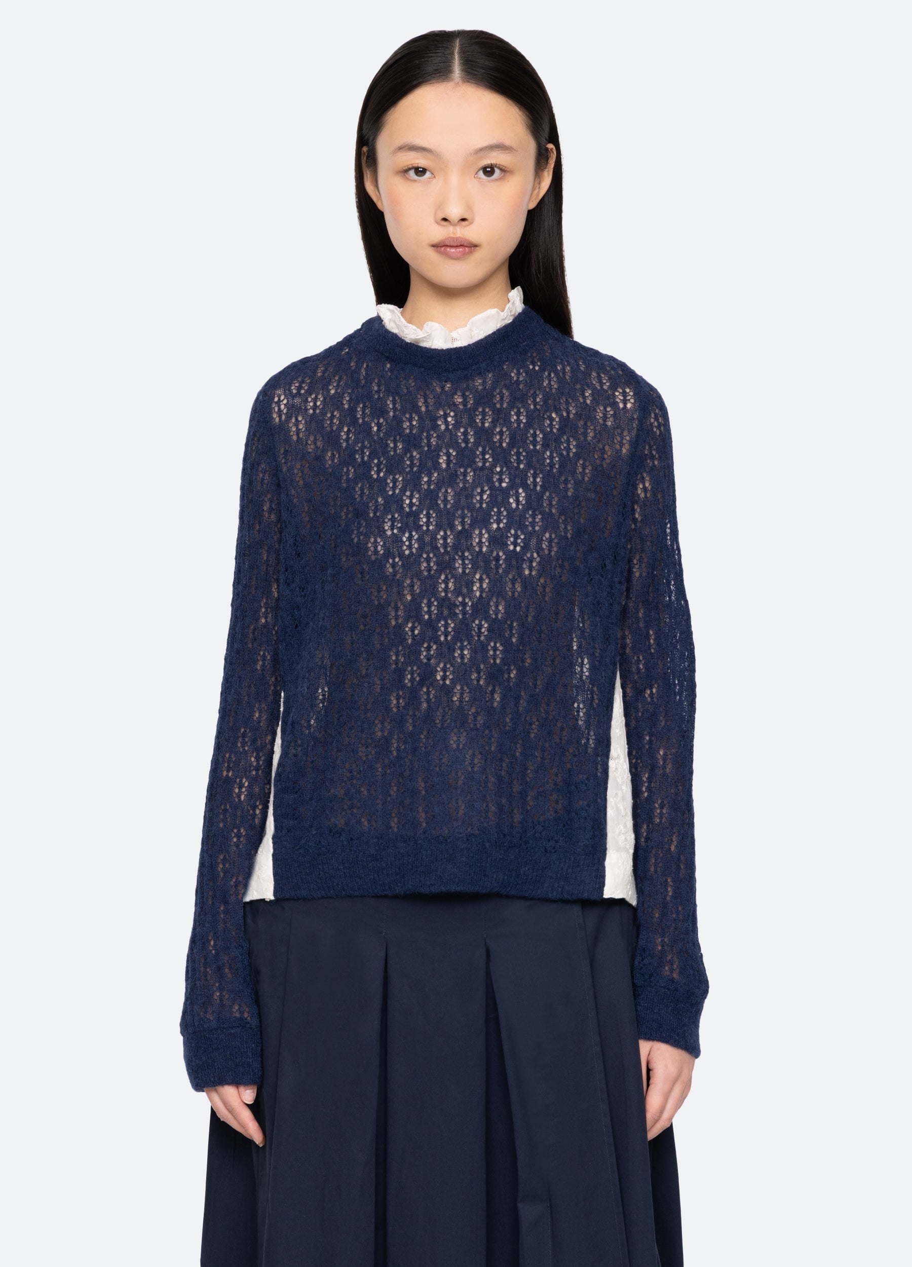 Sea New York Teagan Sweater - Navy