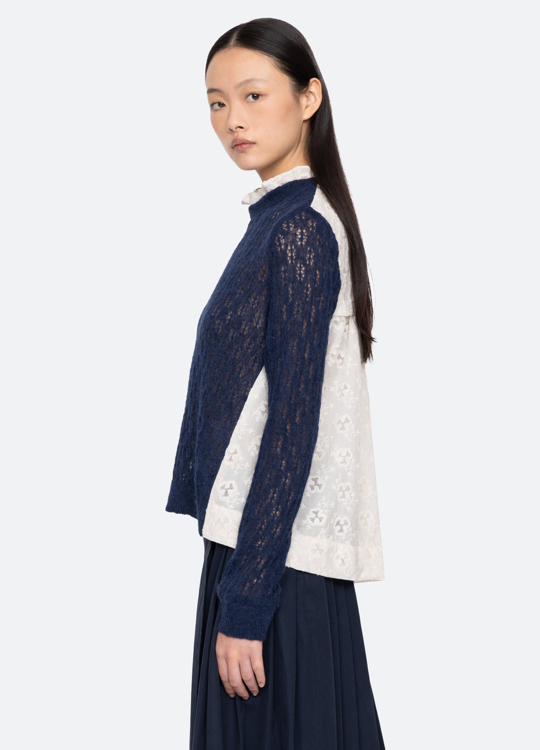 Sea New York Teagan Sweater - Navy