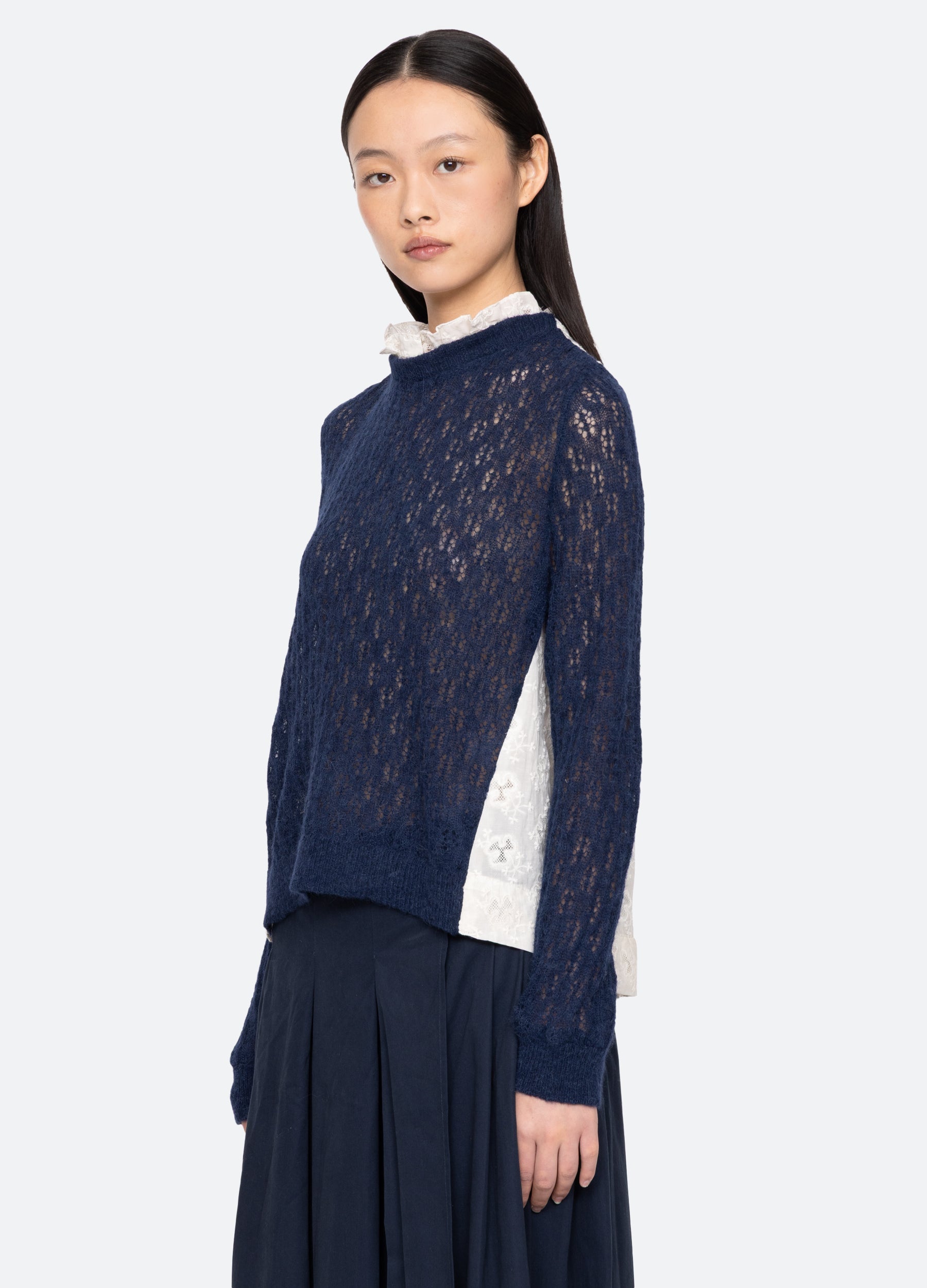 Sea New York Teagan Sweater - Navy