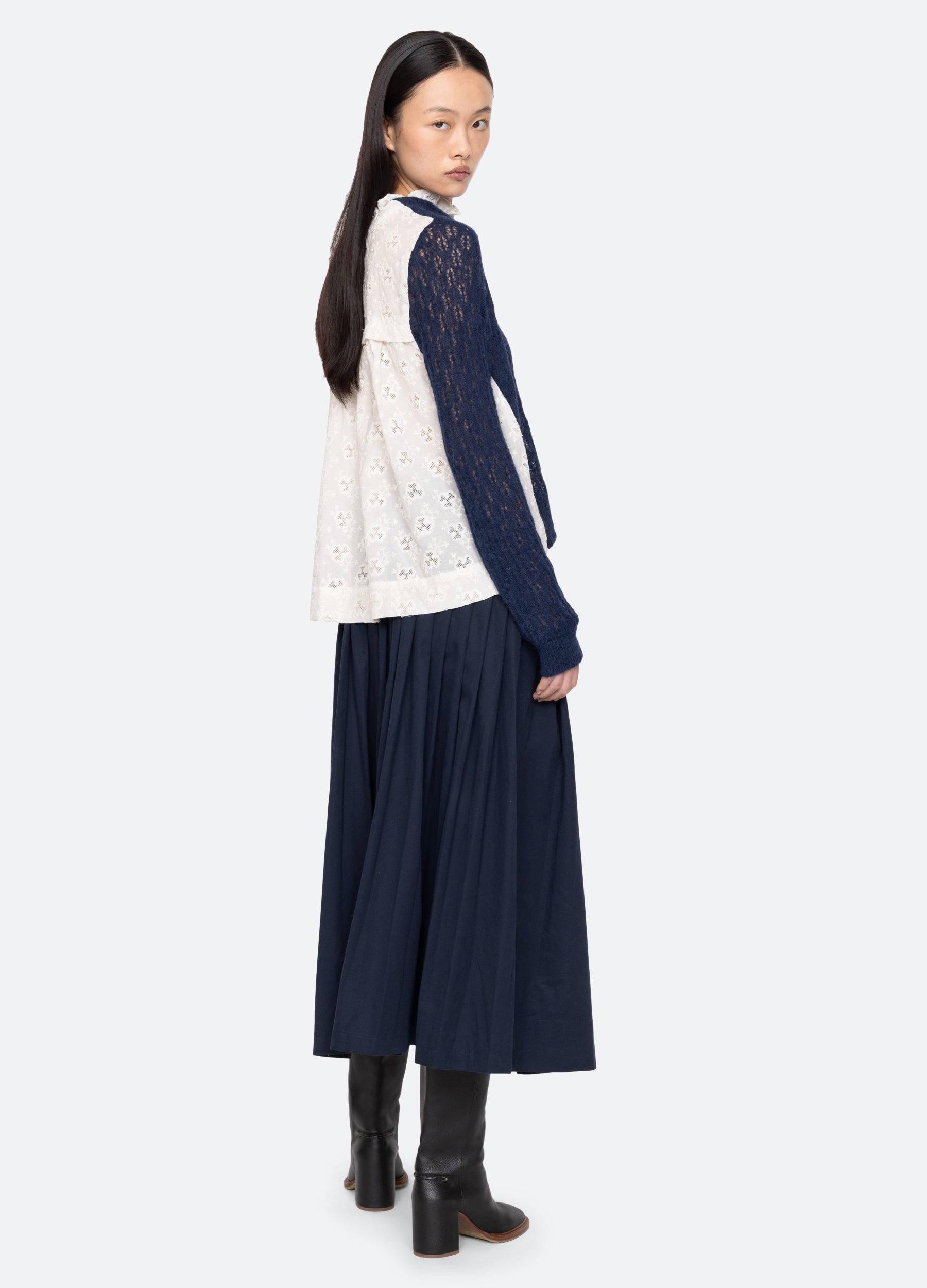 Sea New York Teagan Sweater - Navy
