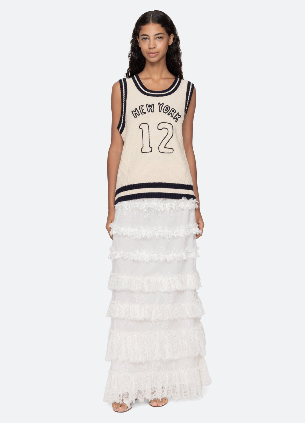 Sea New York Maren Vest - Cream
