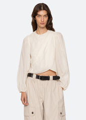 Sea New York Solene L/S Top - Cream