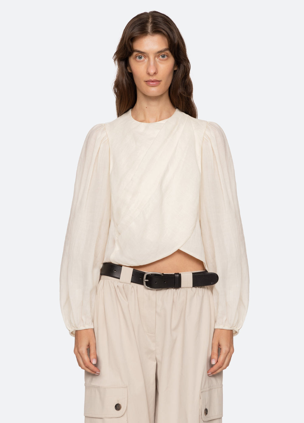 Sea New York Solene L/S Top - Cream