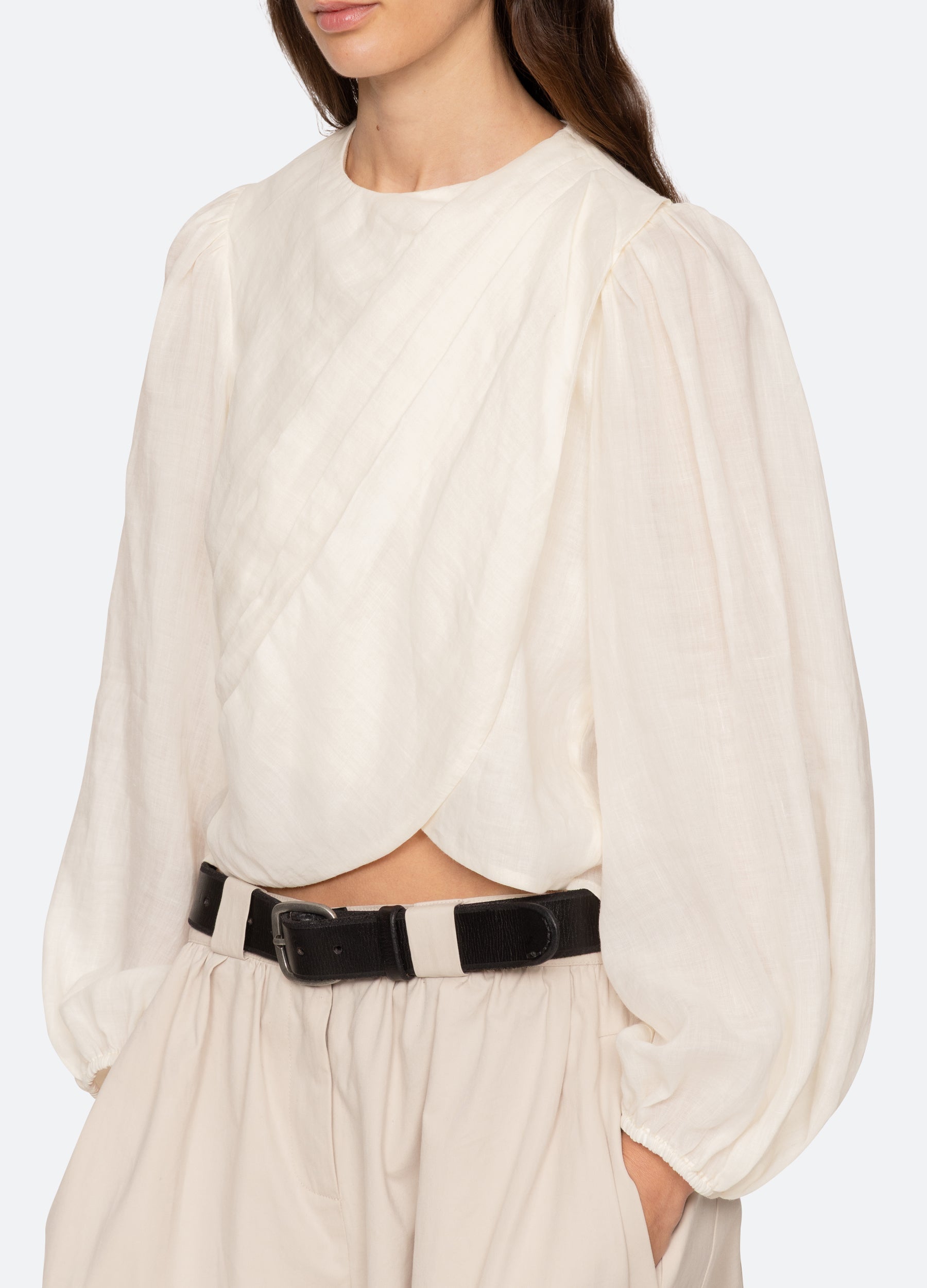 Sea New York Solene L/S Top - Cream