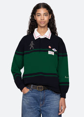 Sea New York Carolyn L/S Rugby Shirt - Multi