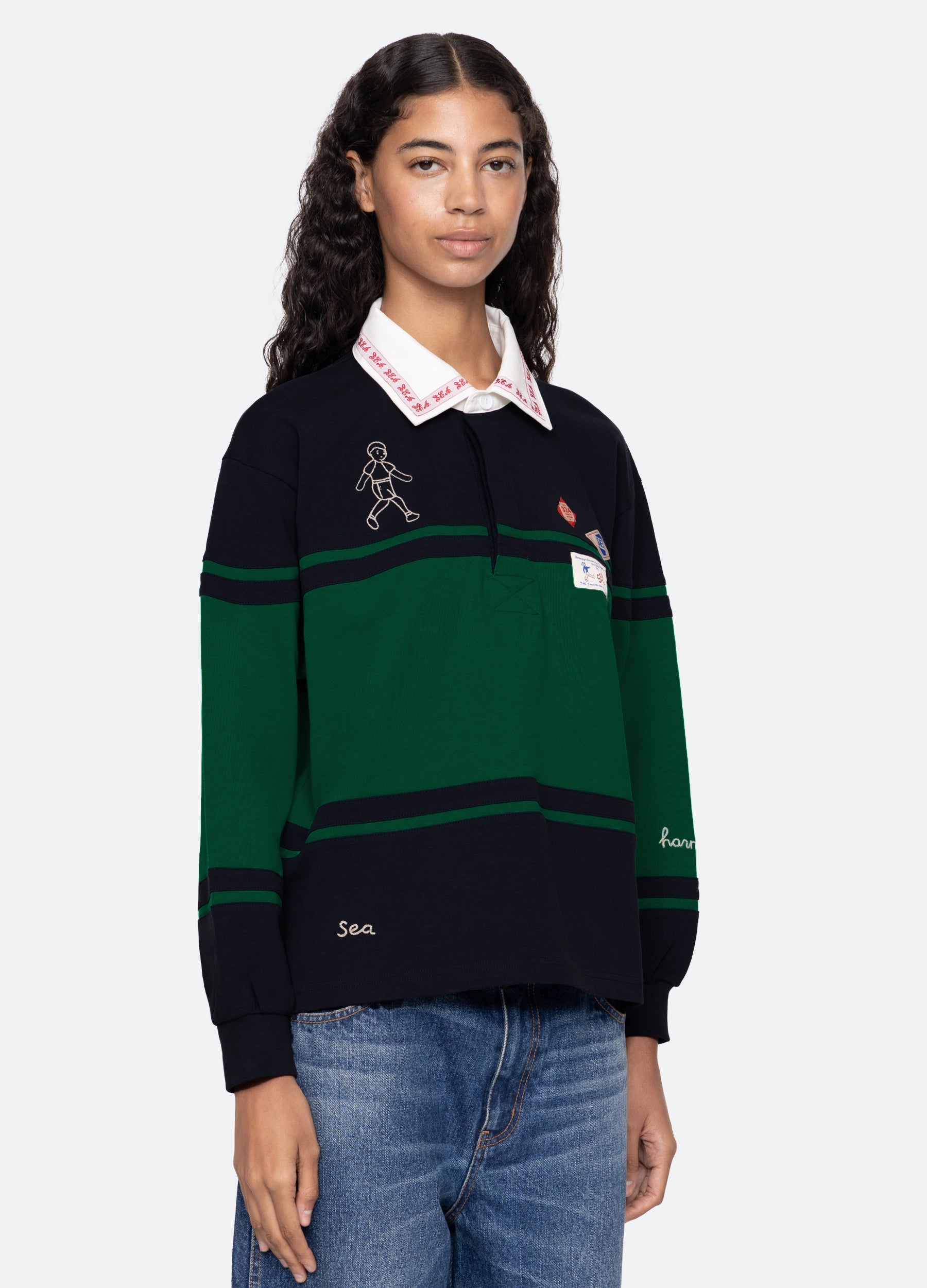 Sea New York Carolyn L/S Rugby Shirt - Multi