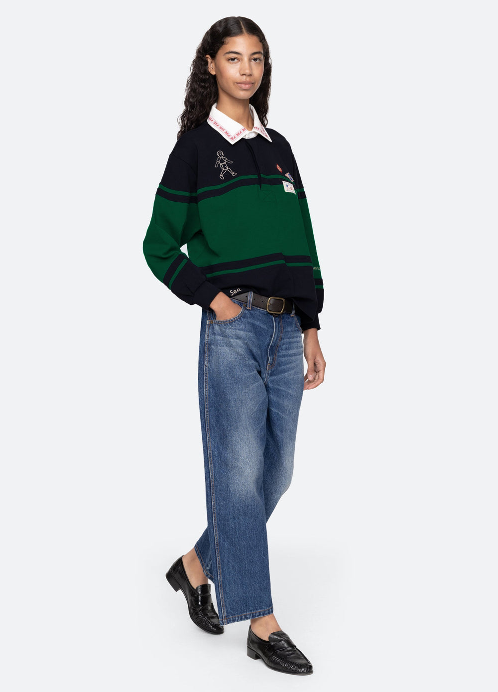 Sea New York Carolyn L/S Rugby Shirt - Multi