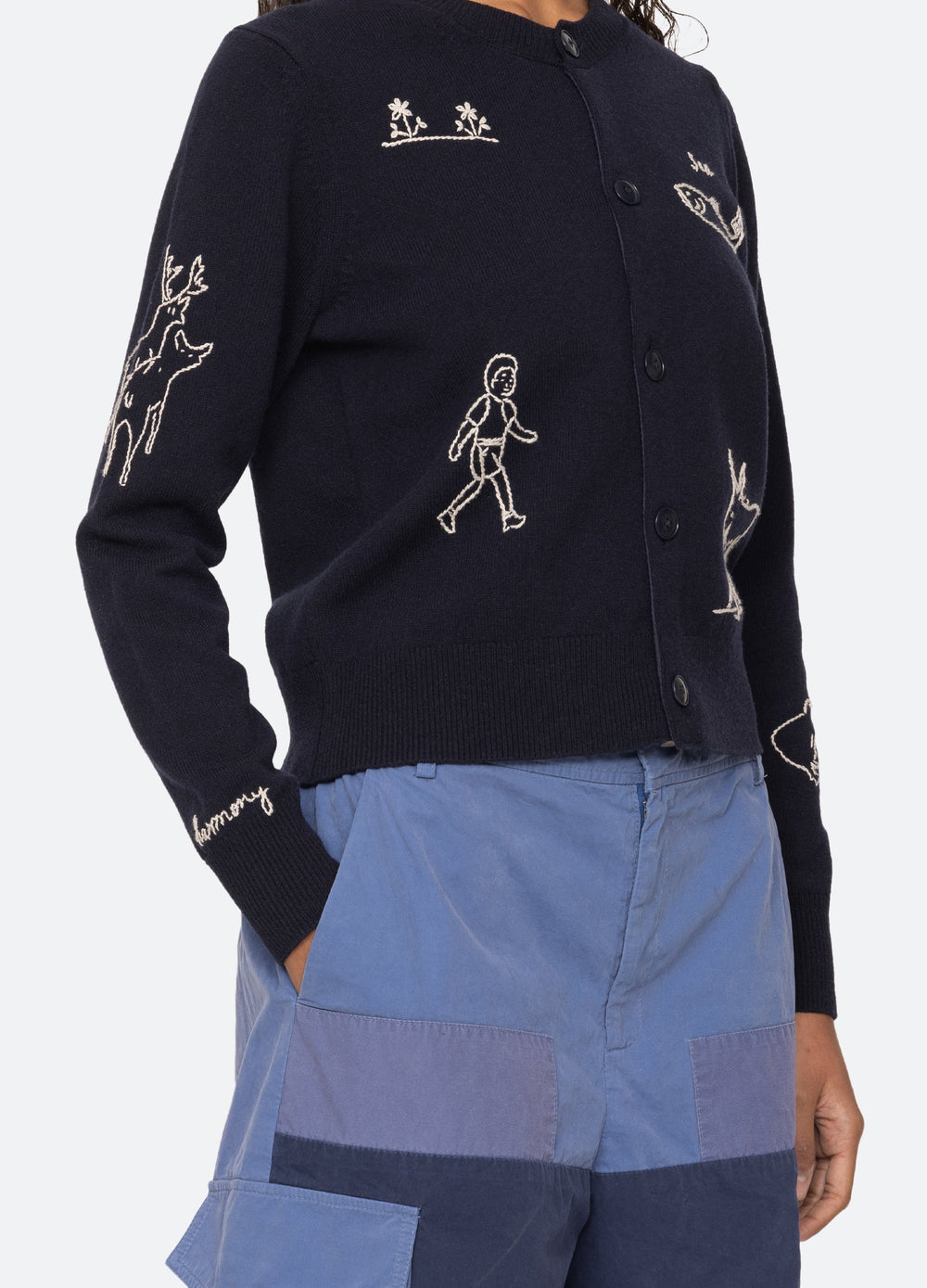 Sea New York Demi Cardigan - Navy