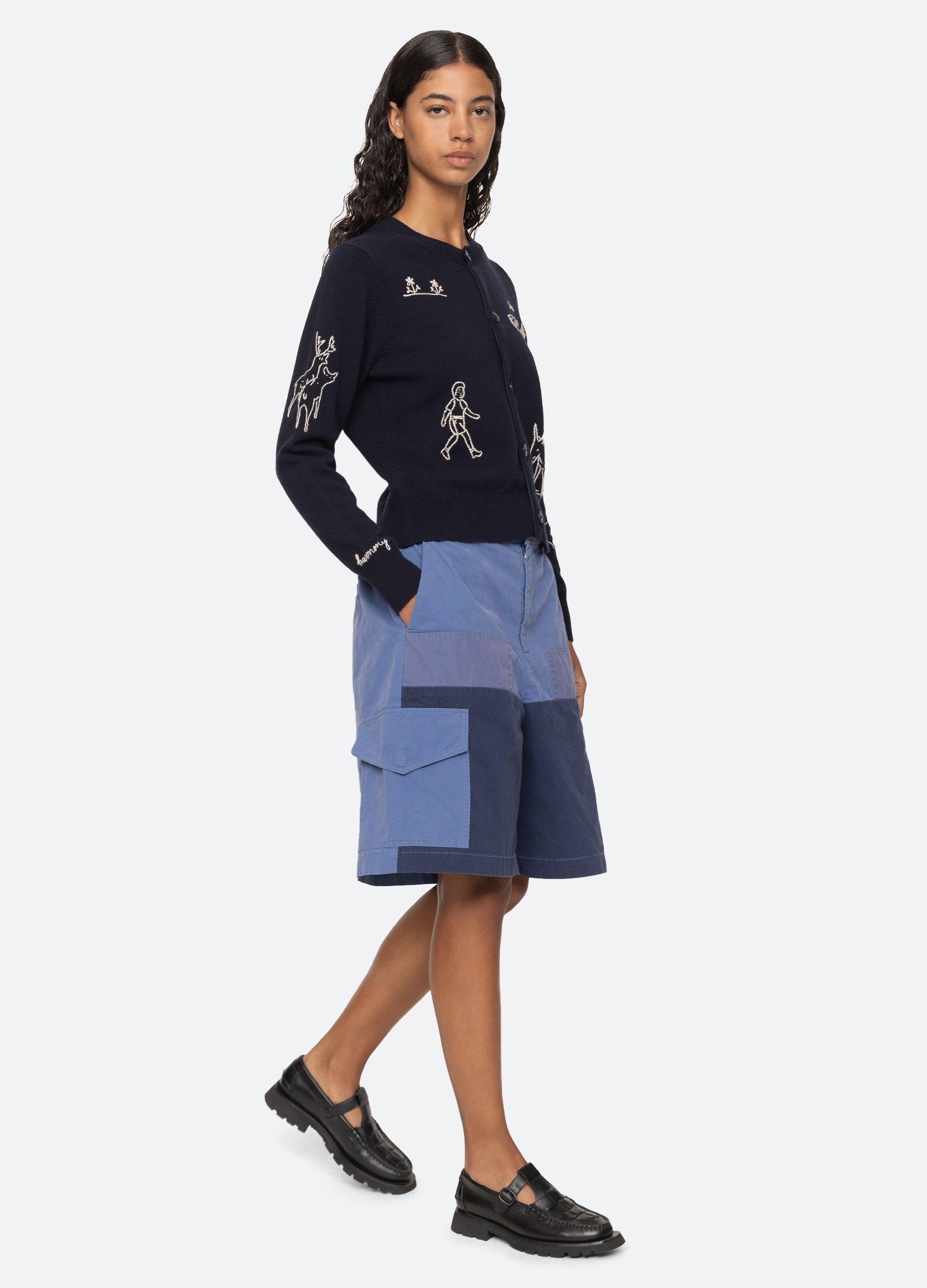 Sea New York Demi Cardigan - Navy