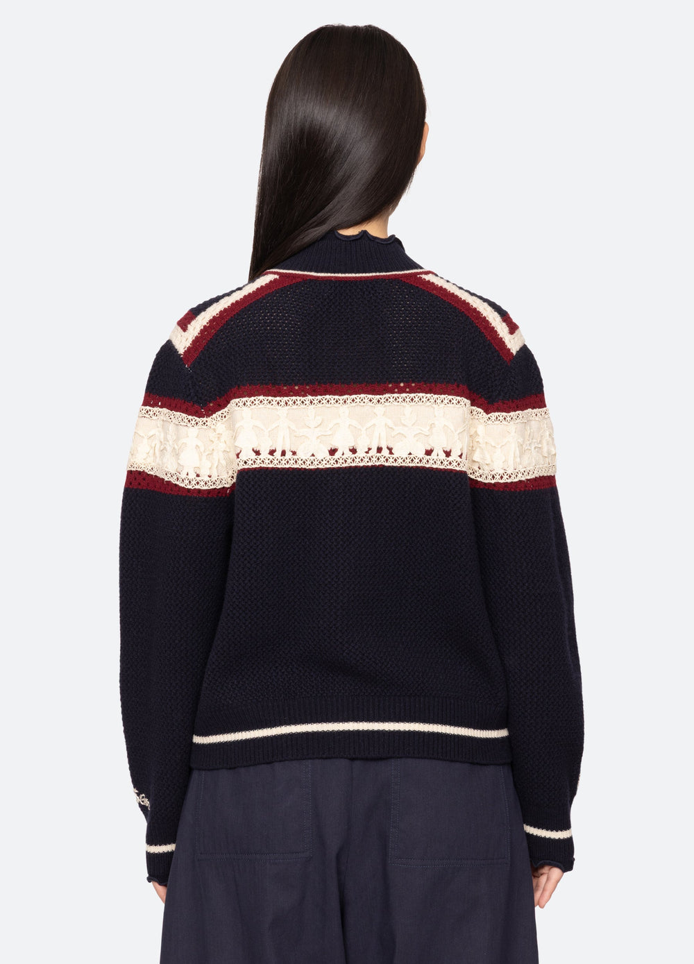 Sea New York Hester Zip Cardigan - Multi