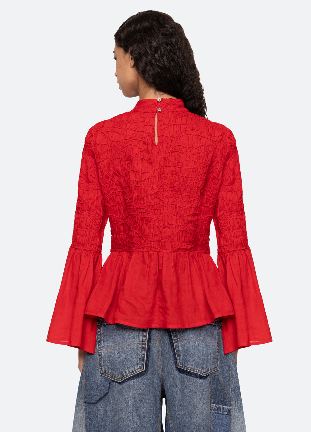 Sea New York Imogen L/S Top - Red