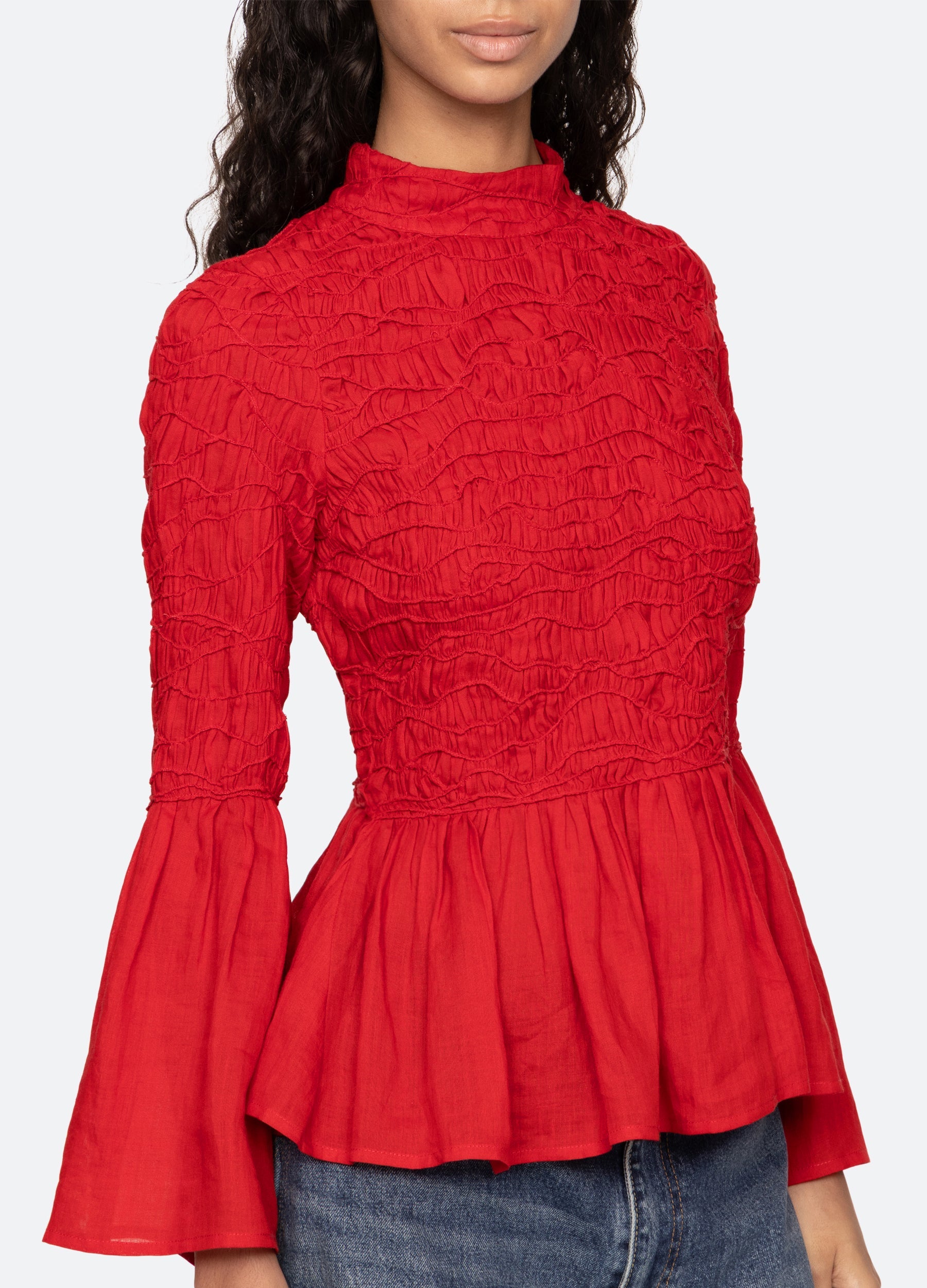 Sea New York Imogen L/S Top - Red