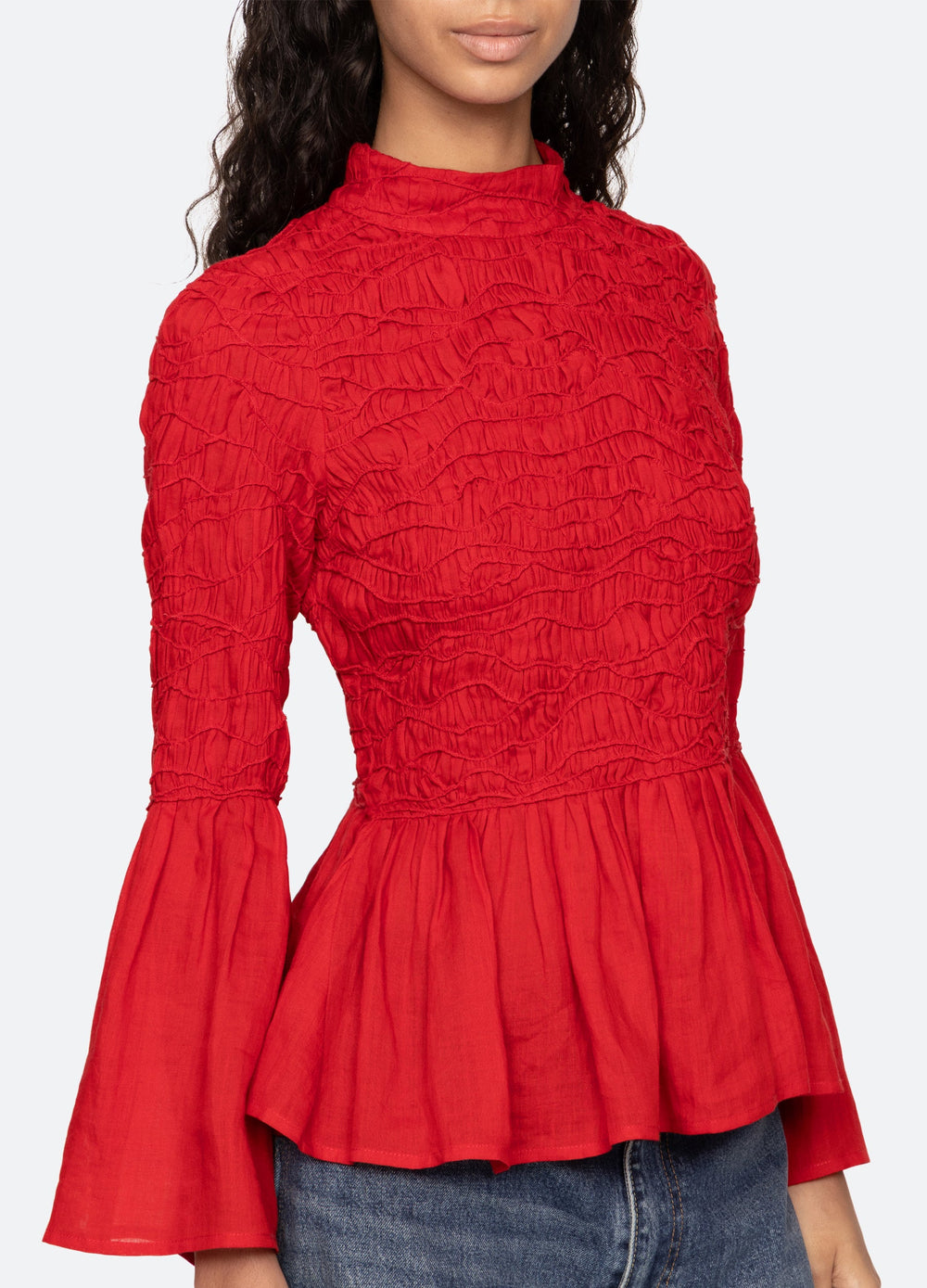 Sea New York Imogen L/S Top - Red