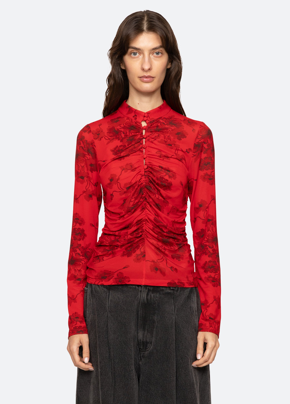 Sea New York Cornelia L/S Top - Black