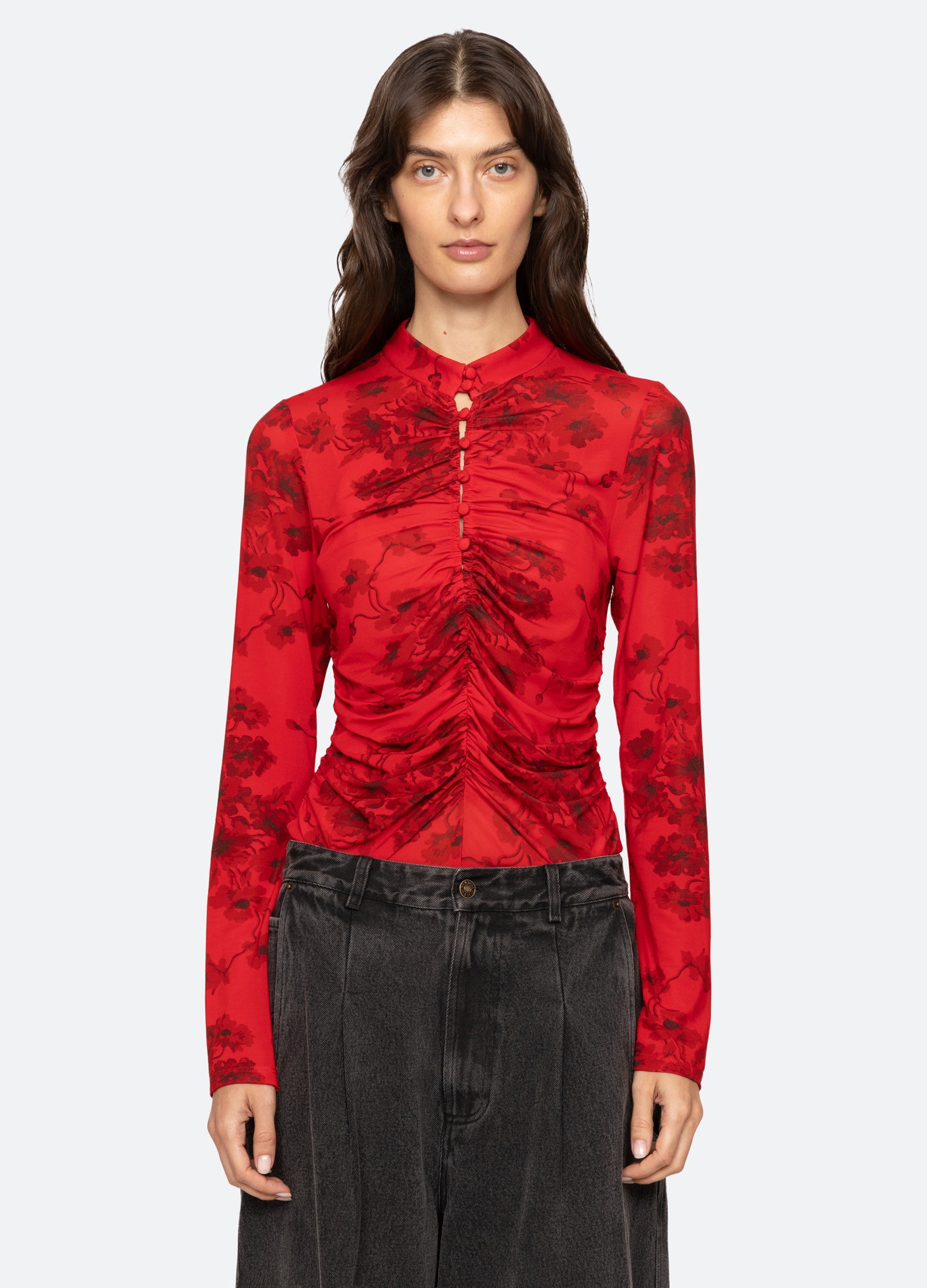 Sea New York Cornelia L/S Top - Black