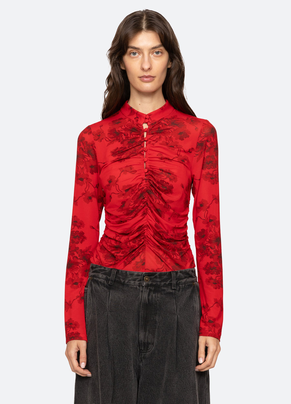 Sea New York Cornelia L/S Top - Black