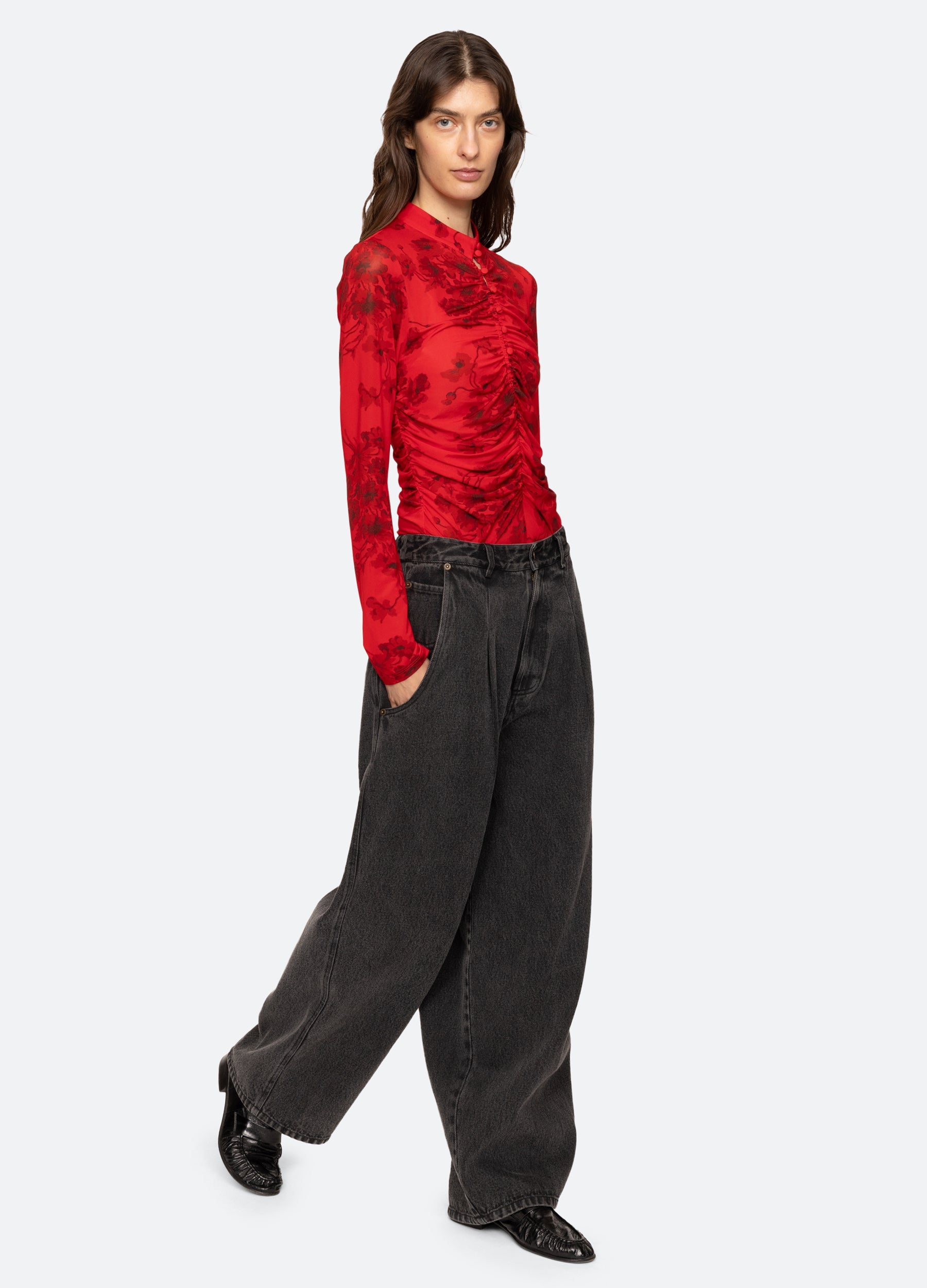 Sea New York Cornelia L/S Top - Black