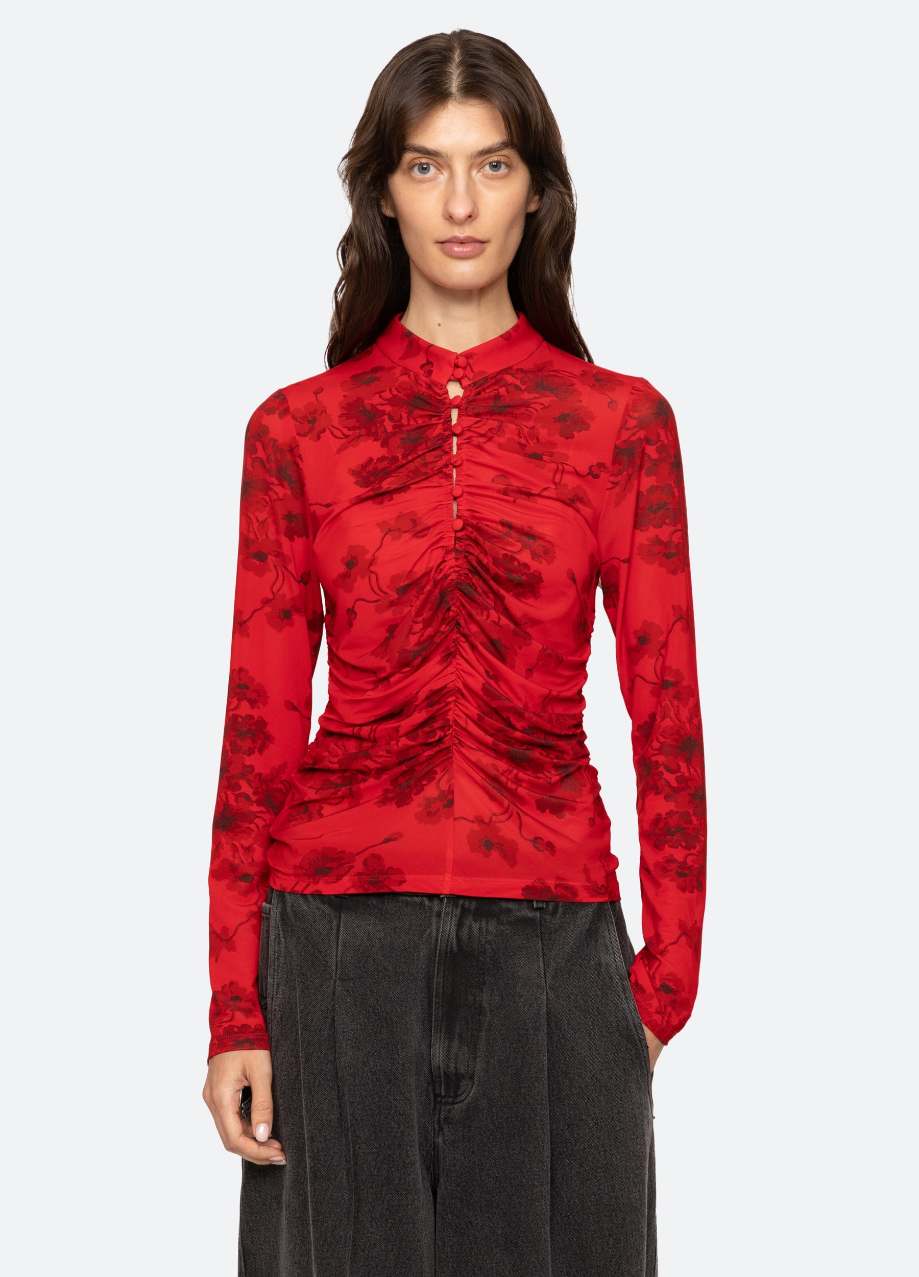 Sea New York Cornelia L/S Top - Black