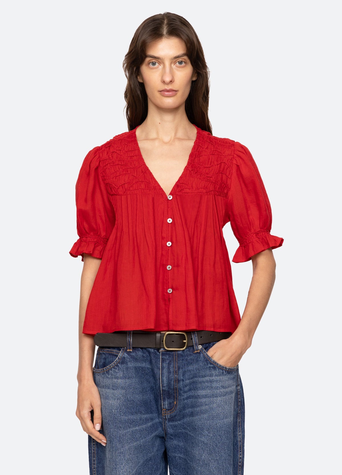 Sea New York Imogen Top - Red