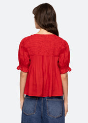 Sea New York Imogen Top - Red