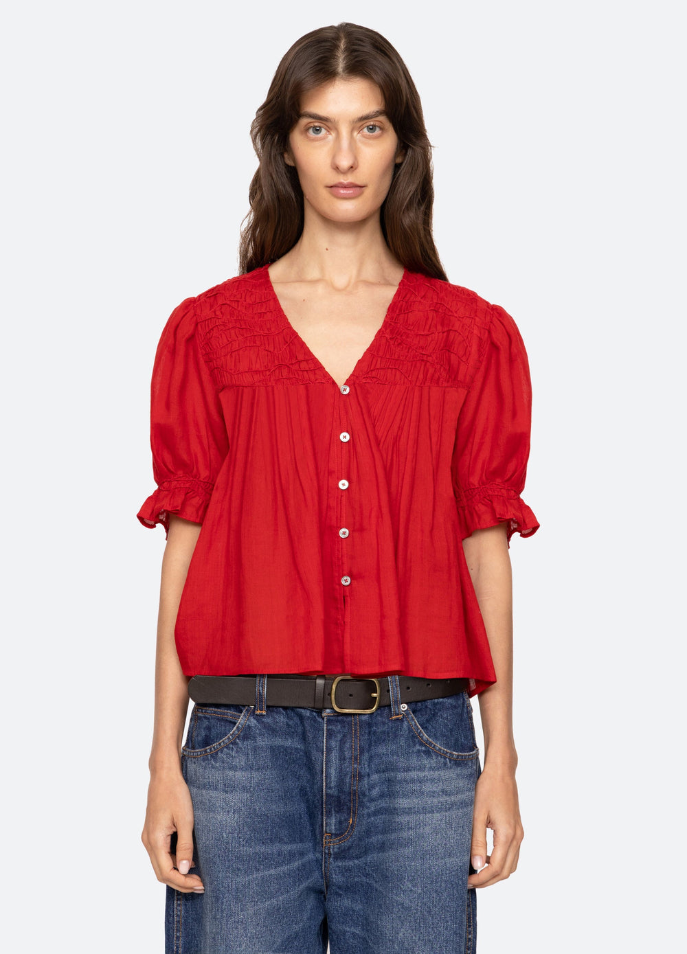 Sea New York Imogen Top - Red