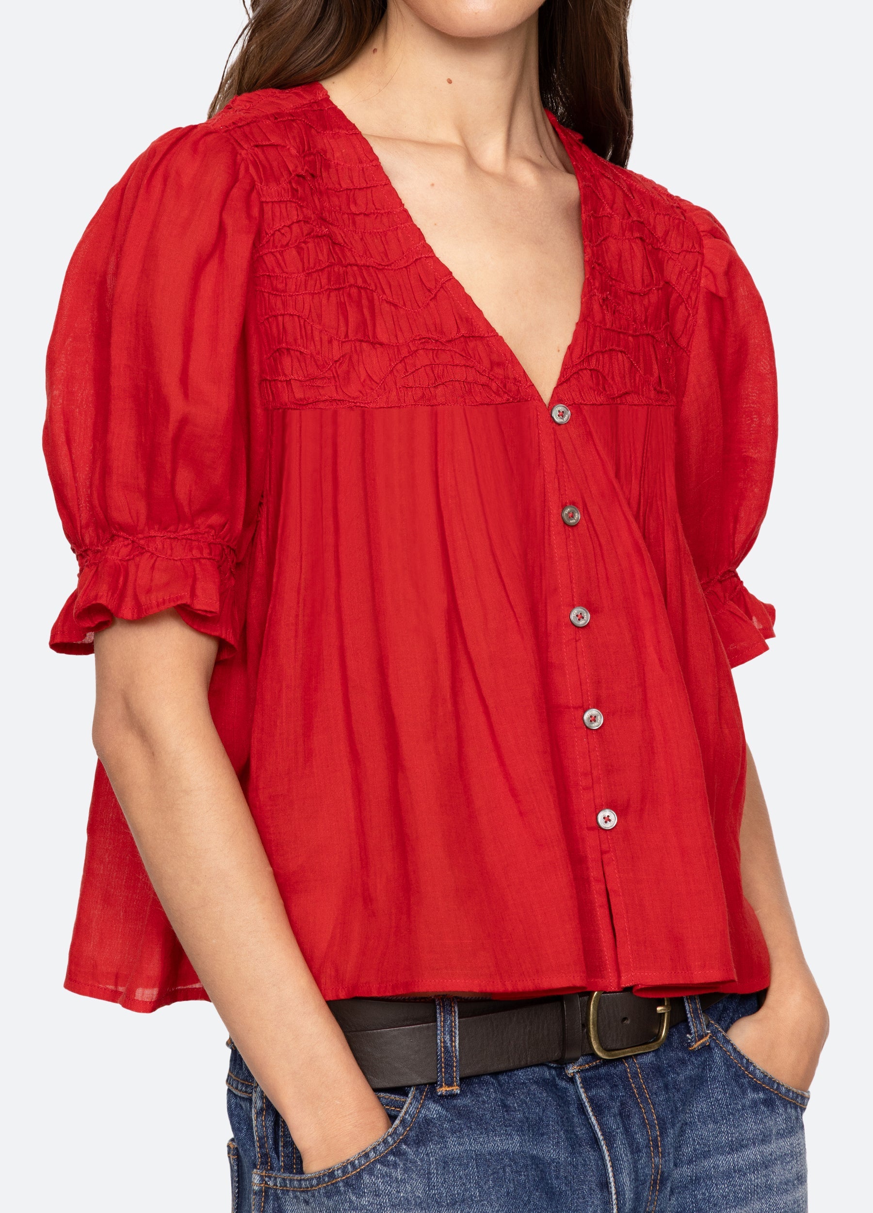 Sea New York Imogen Top - Red