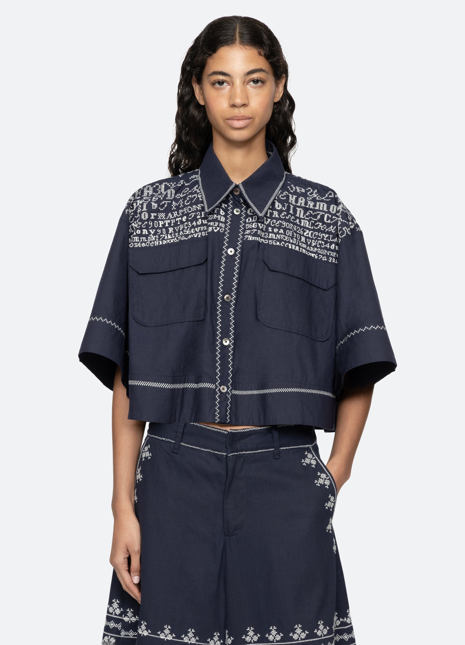 Sea New York Kit Top - Navy
