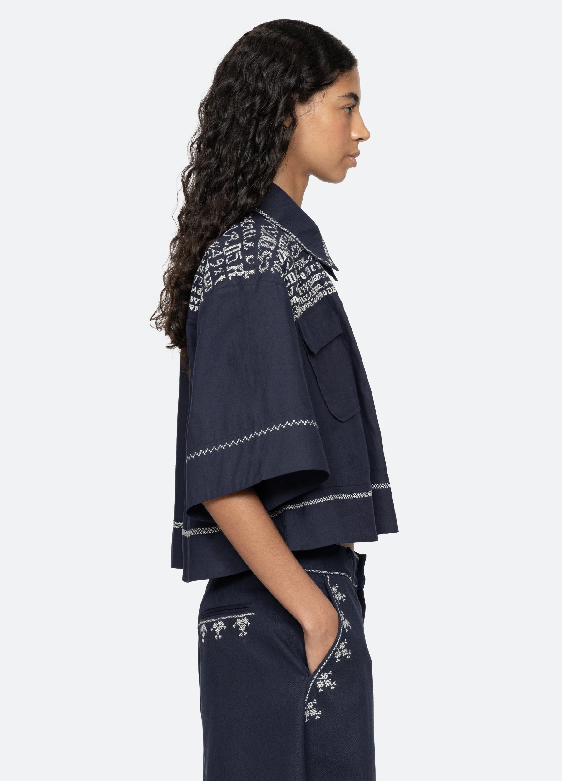 Sea New York Kit Top - Navy