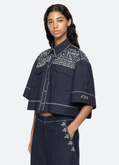 Sea New York Kit Top - Navy
