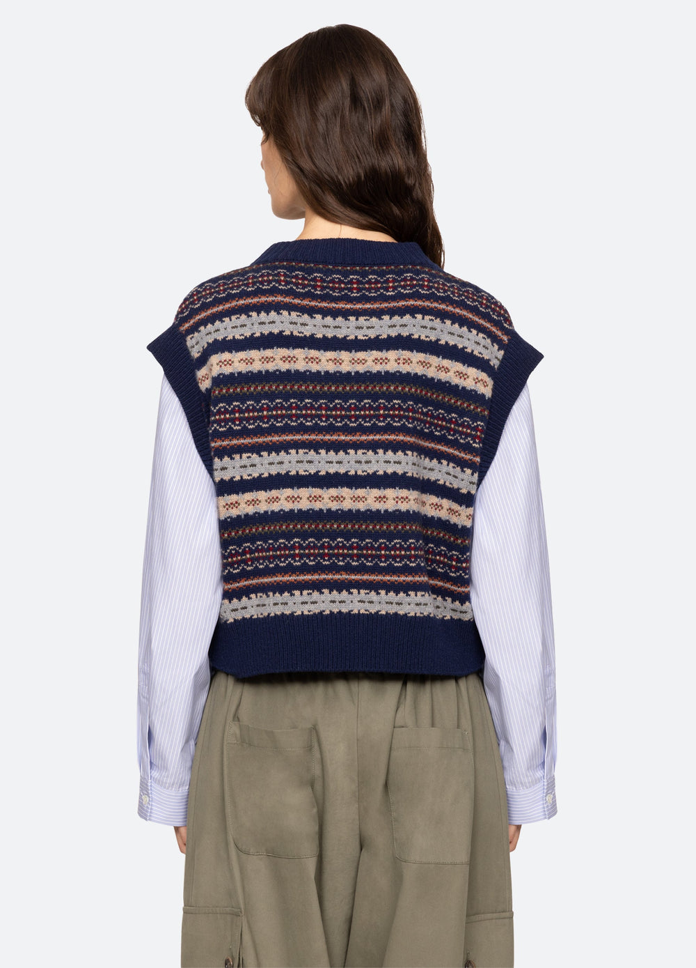 Sea New York Ciara Combo Top - Navy