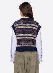 Sea New York Ciara Combo Top - Navy