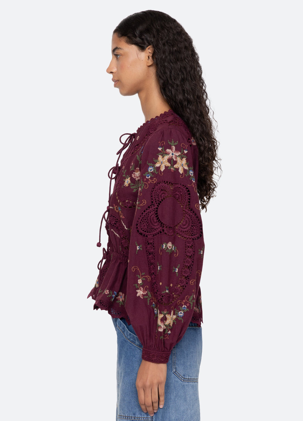 Sea New York Edwina L/S Top - Navy