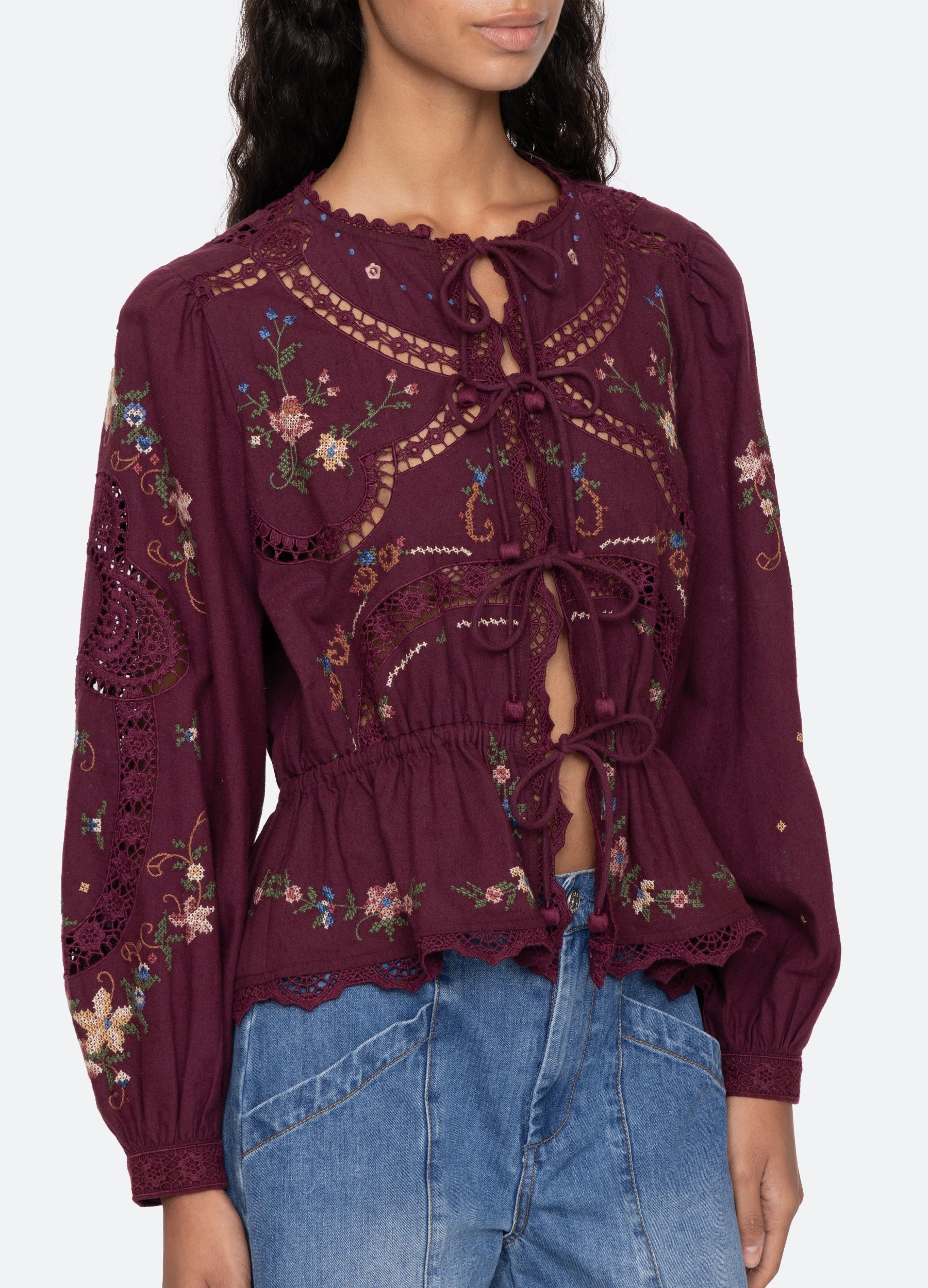 Sea New York Edwina L/S Top - Navy