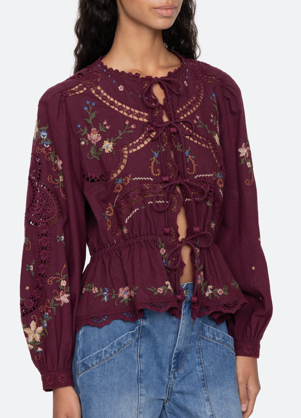 Sea New York Edwina L/S Top - Navy