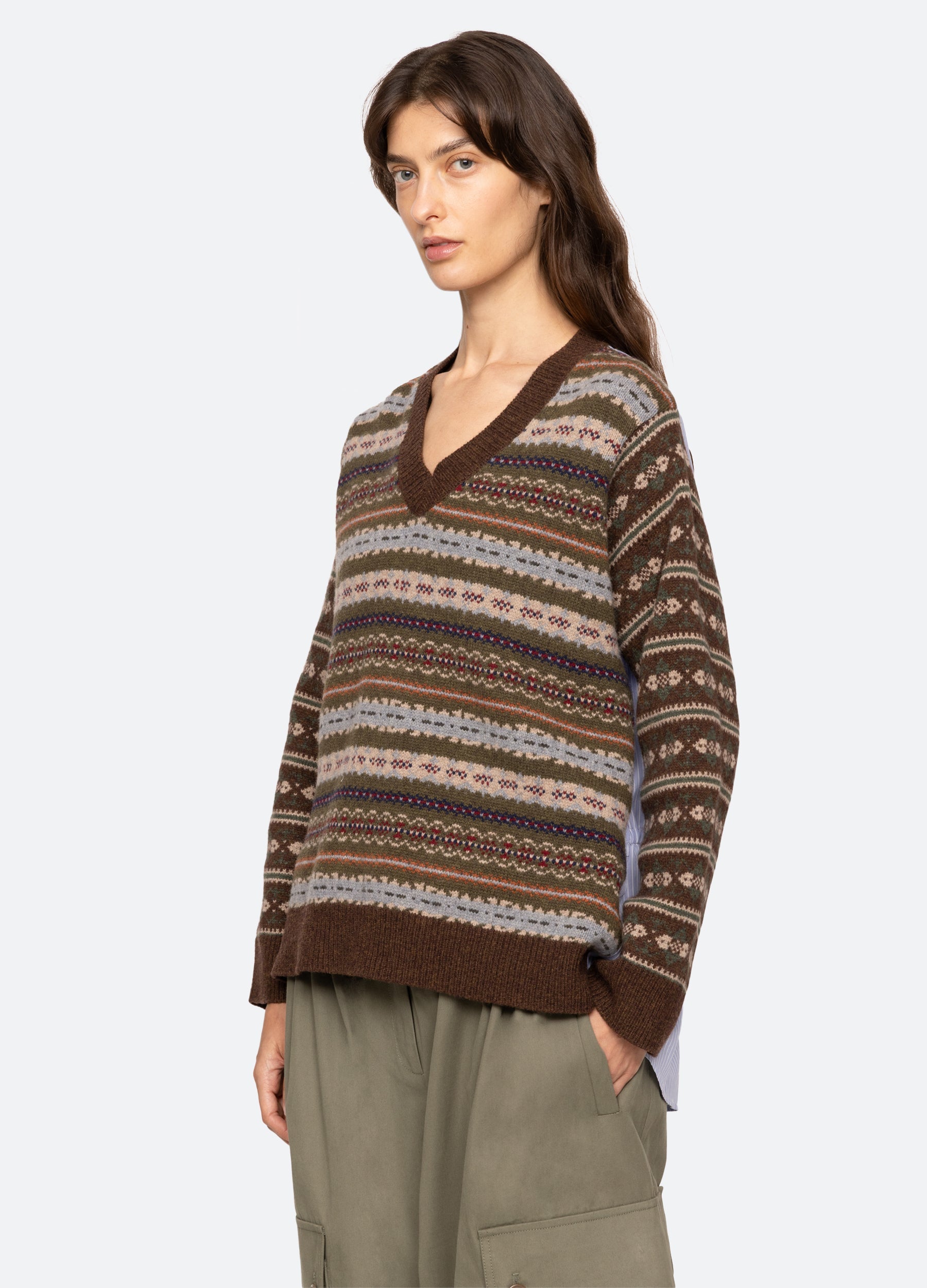 Sea New York Ciara Sweater - Olive