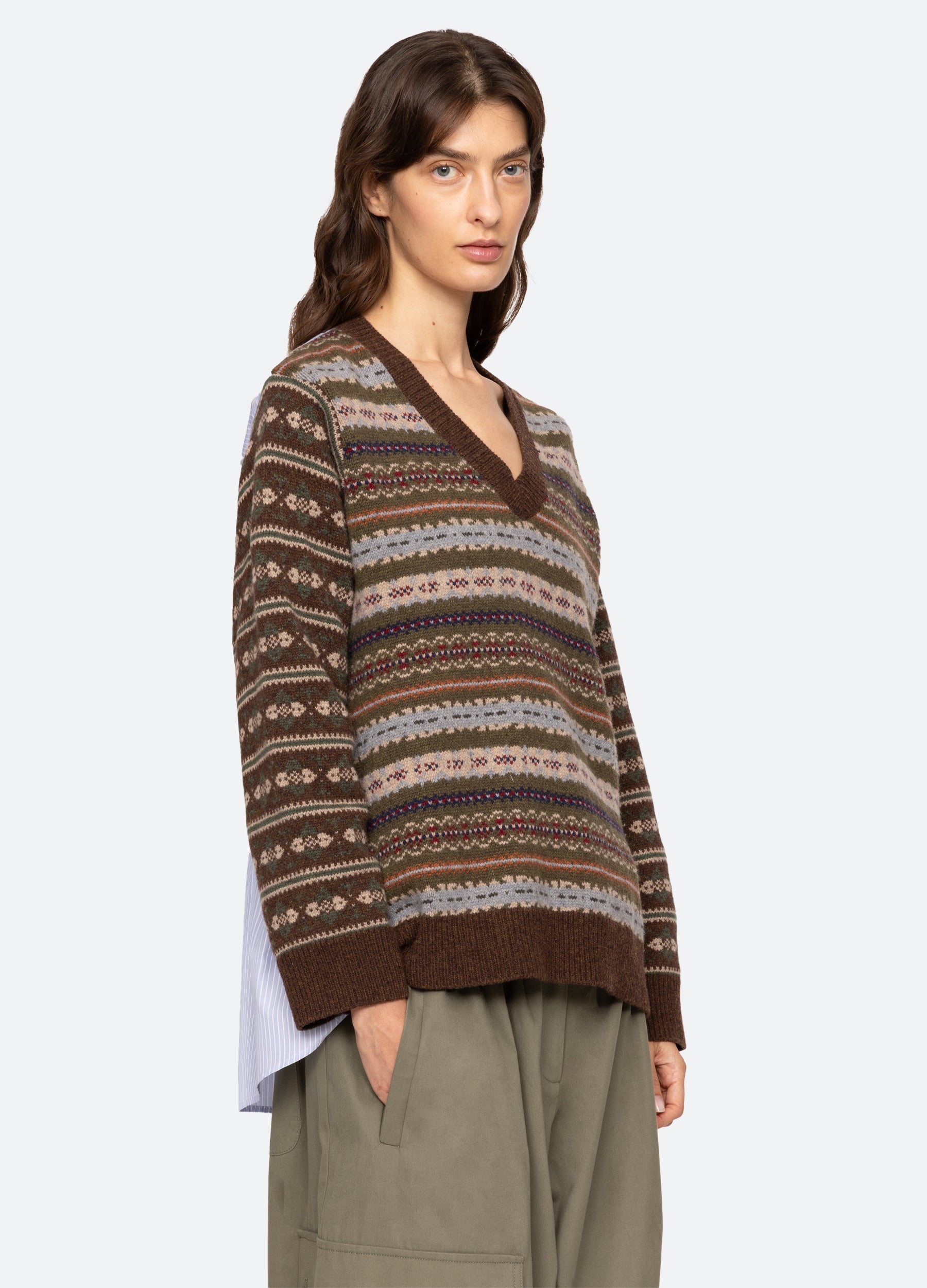 Sea New York Ciara Sweater - Olive