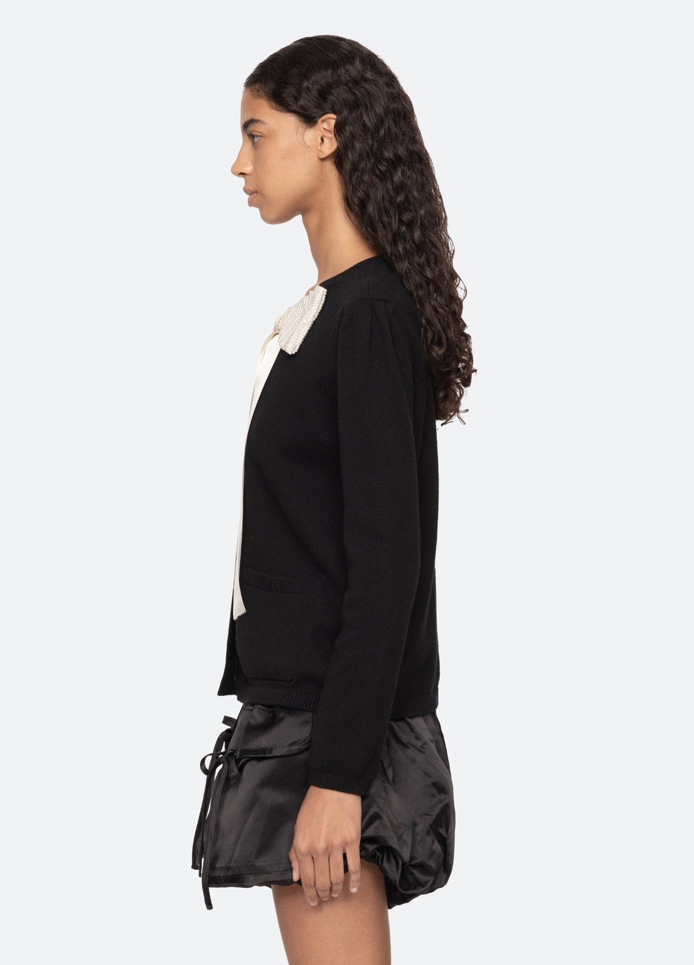Sea New York Seraphine Cardigan - Black
