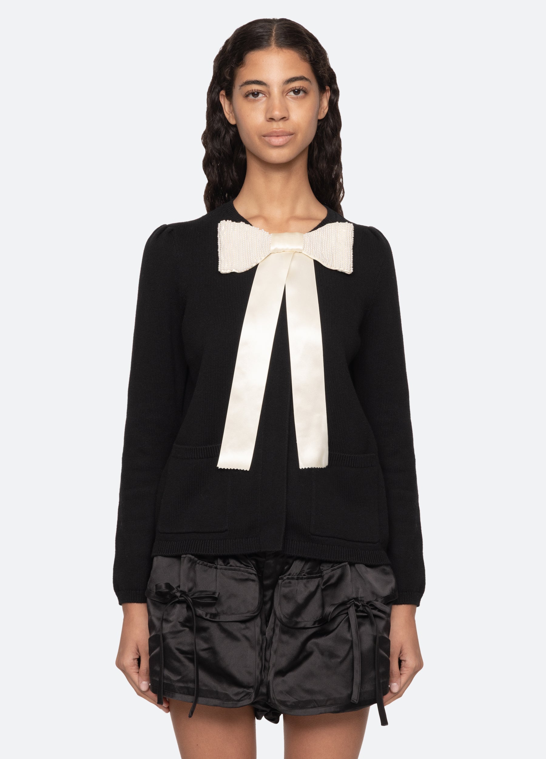 Sea New York Seraphine Cardigan - Black