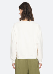 Sea New York Claira Sweatshirt - Cream