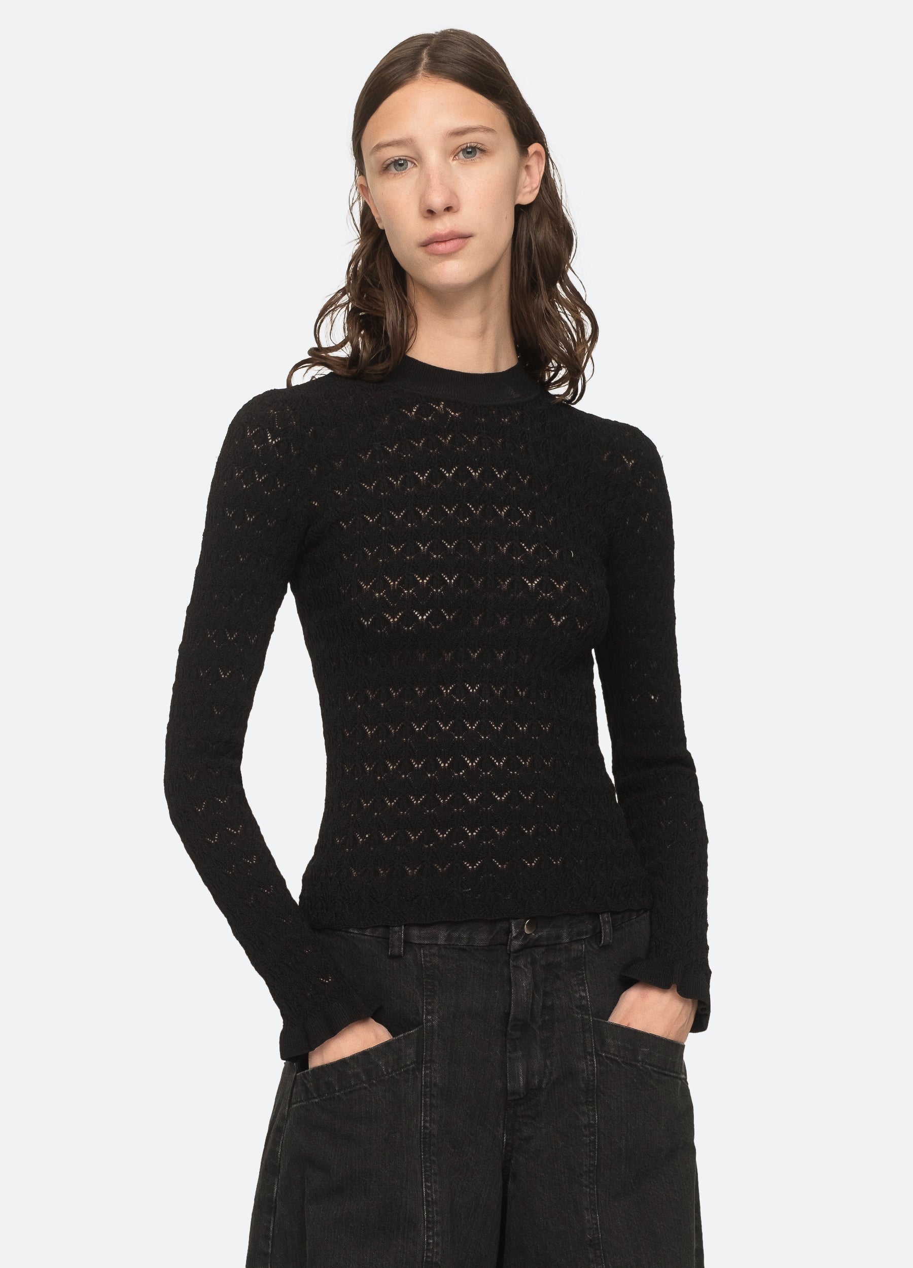 Sea New York Rue Sweater - Black