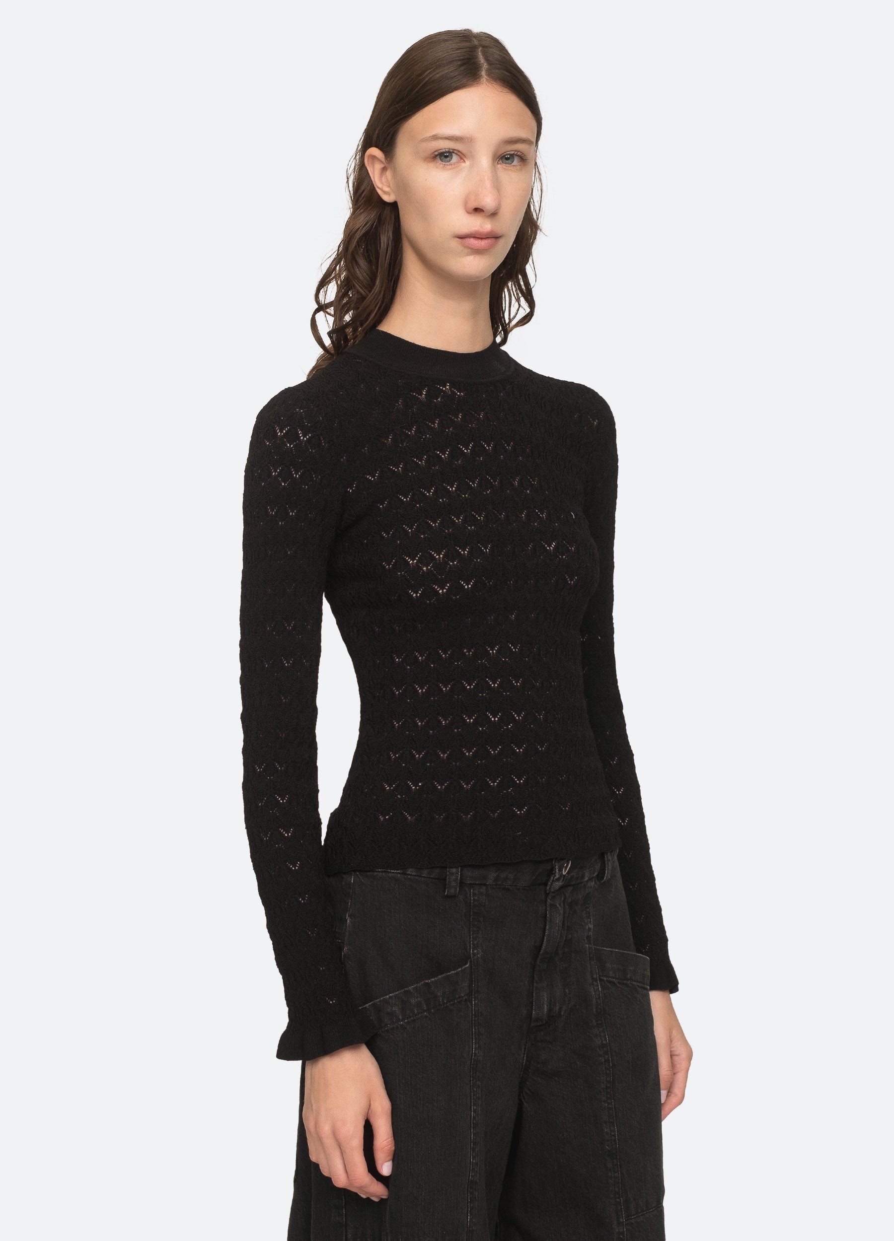 Sea New York Rue Sweater - Black