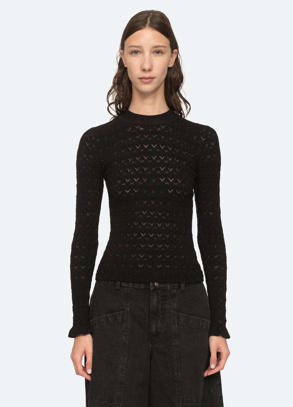 Sea New York Rue Sweater - Black