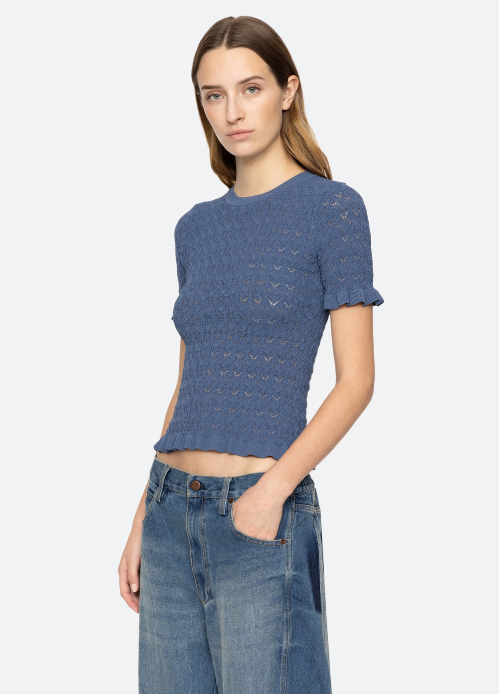 Sea New York Rue S/S Sweater - Black
