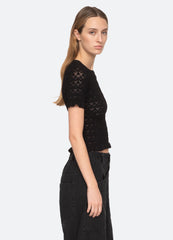 Sea New York Rue S/S Sweater - Black